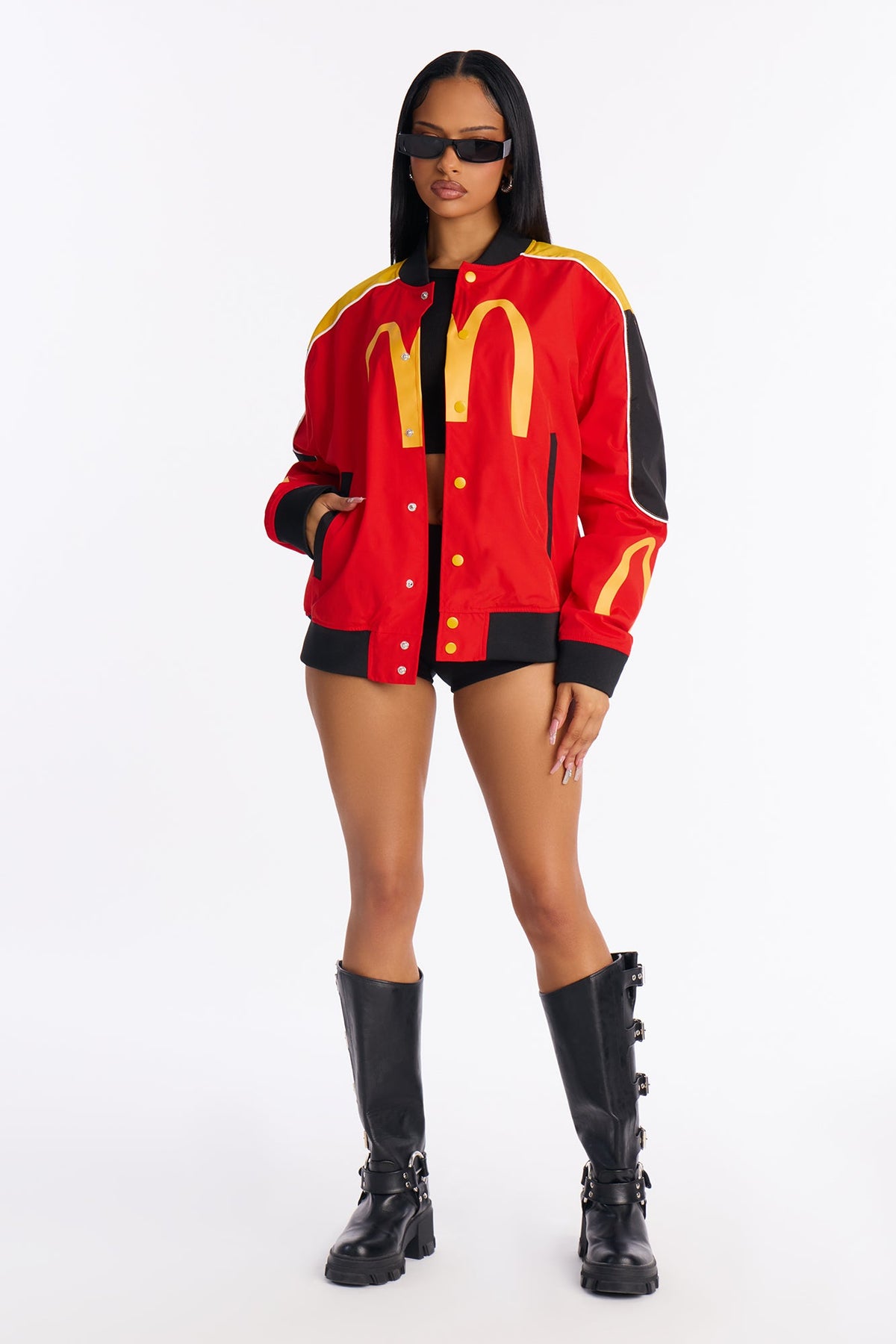 McDonalds Logo Jacket - Red/combo