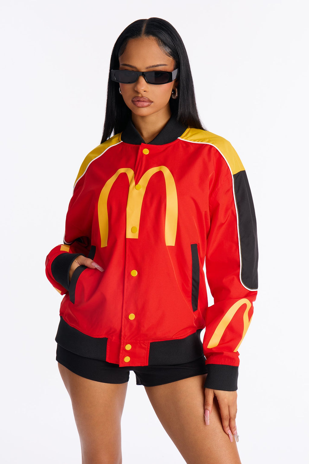 McDonalds Logo Jacket - Red/combo