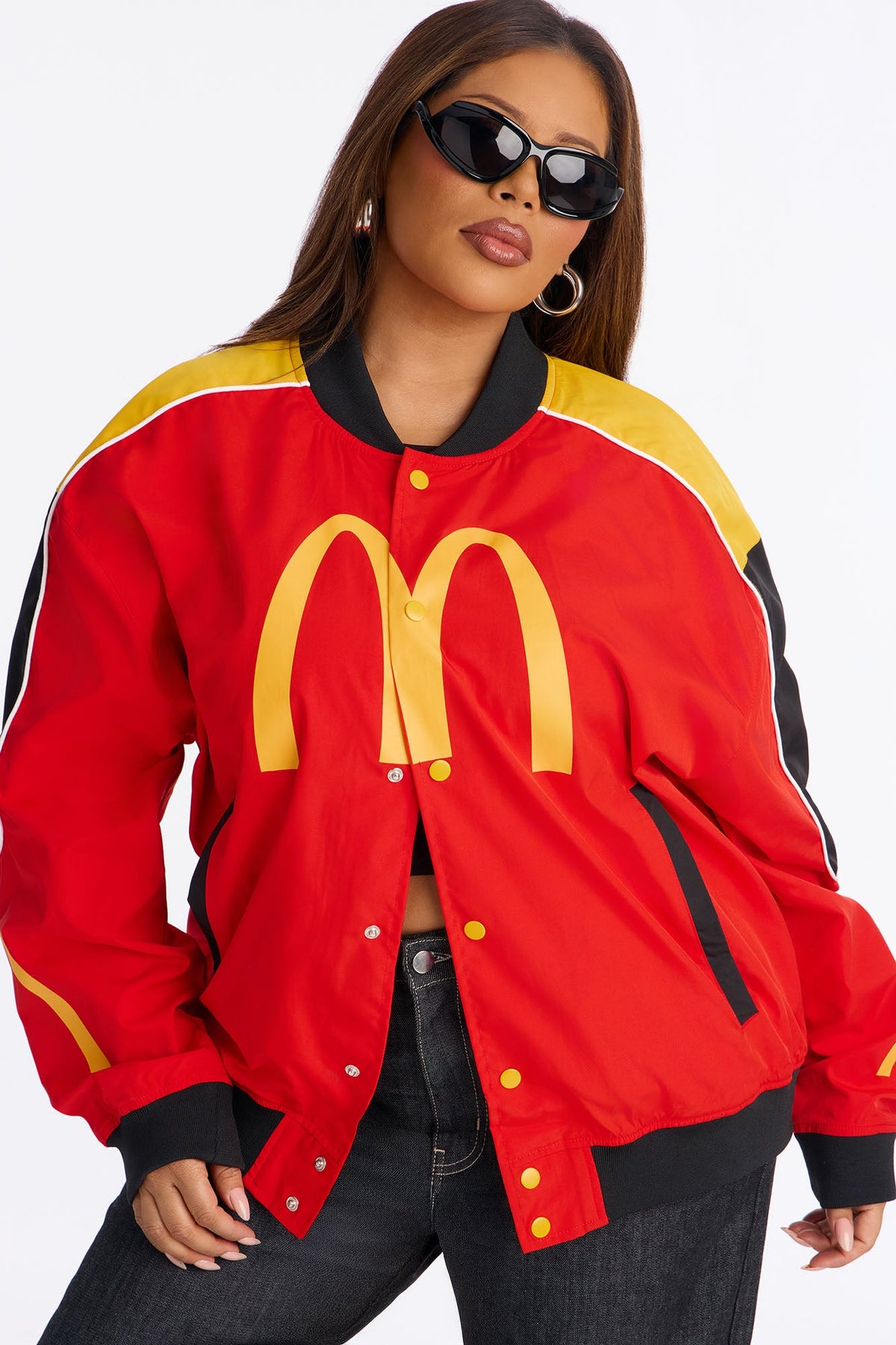 McDonalds Logo Jacket - Red/combo