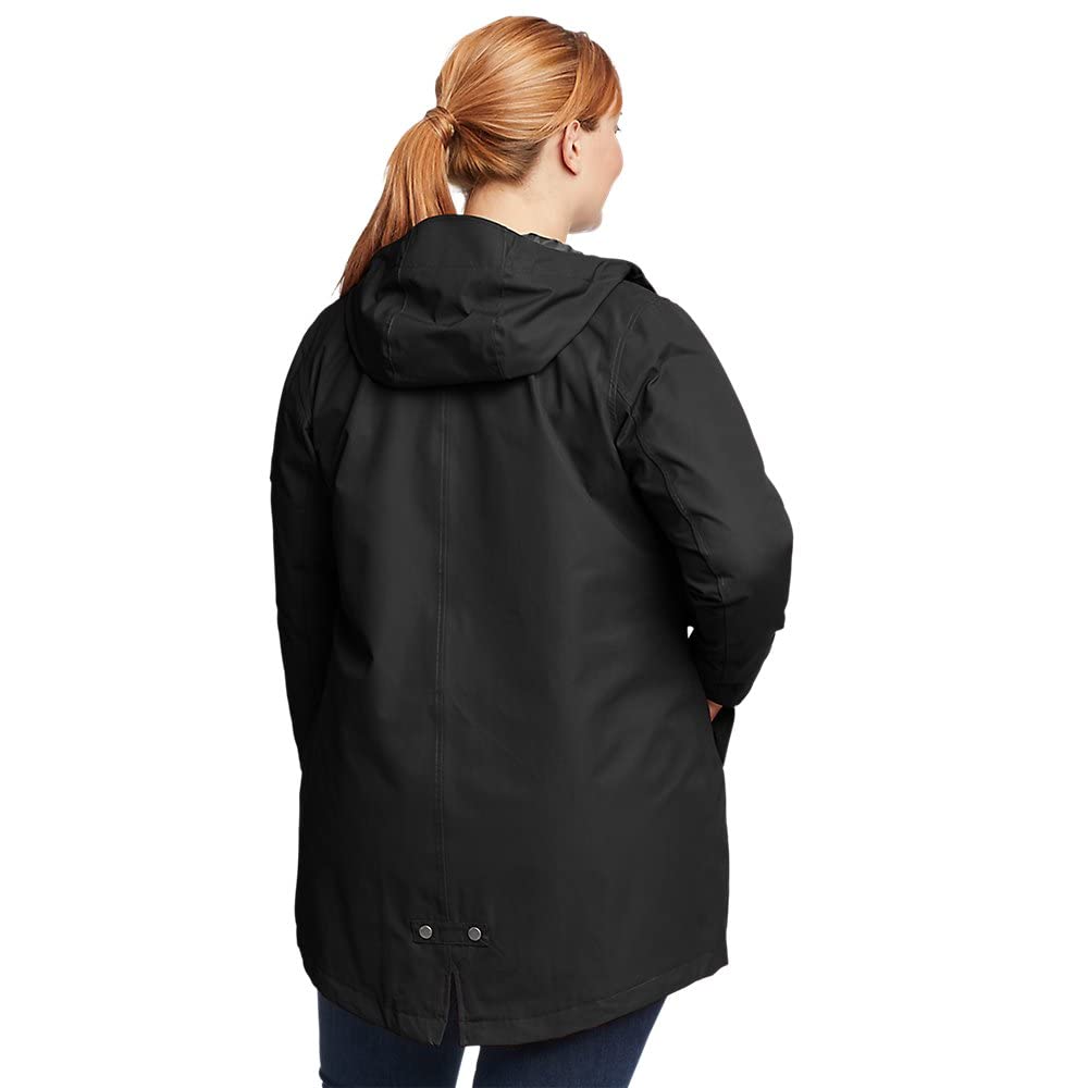 Eddie Bauer Women's Charly Parka. Black. Medium