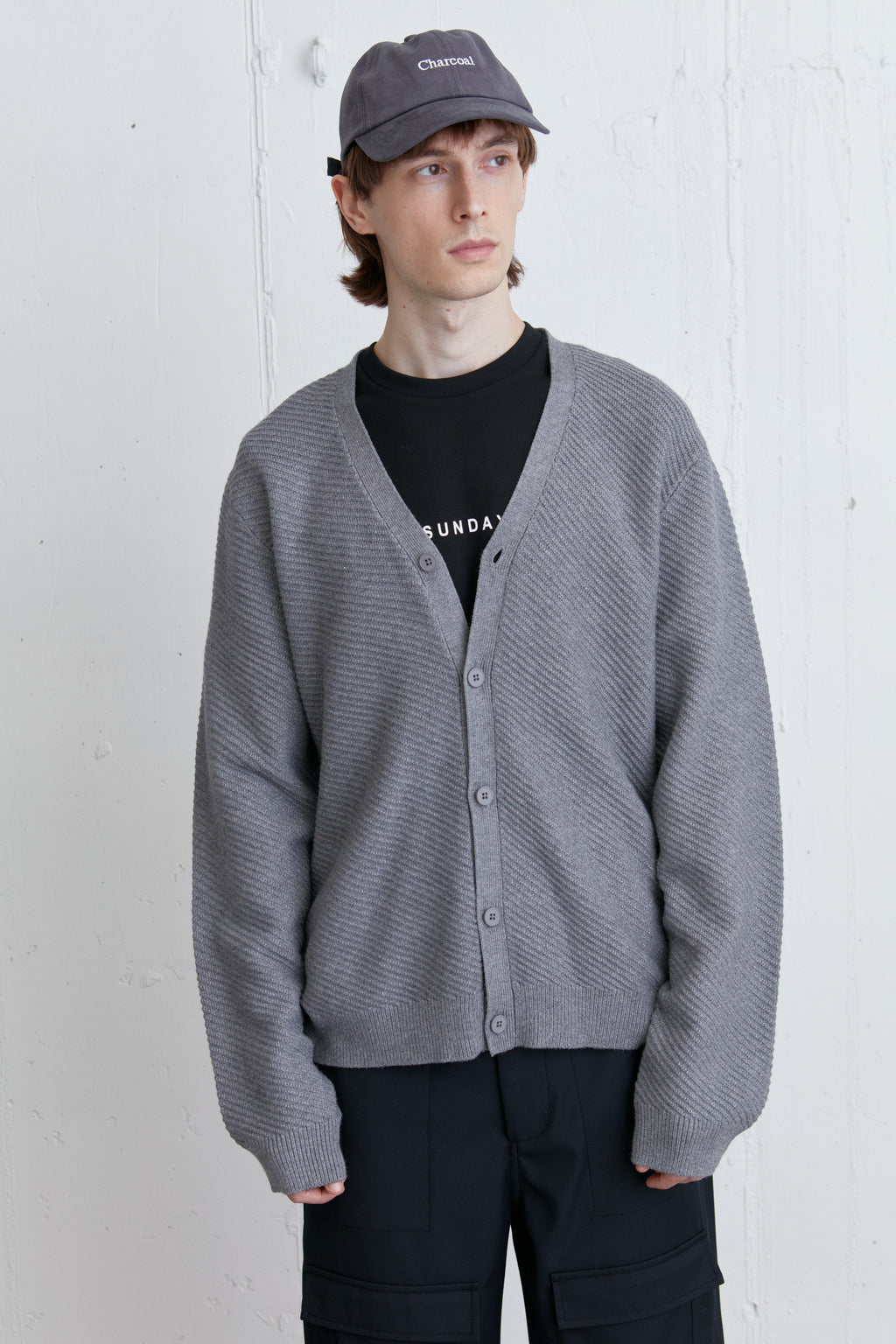 BUTTON FRONT CARDIGAN