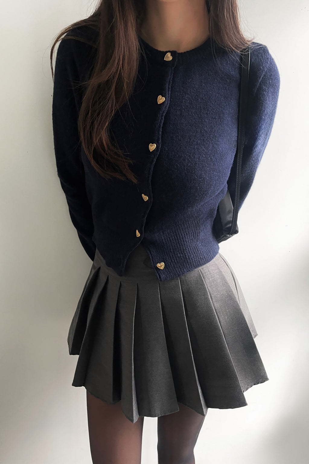 CARDIGAN WITH HEART BUTTONS