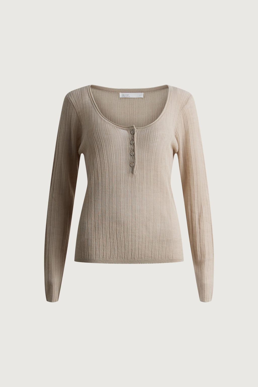 DRAPED SHEER KNIT CARDIGAN