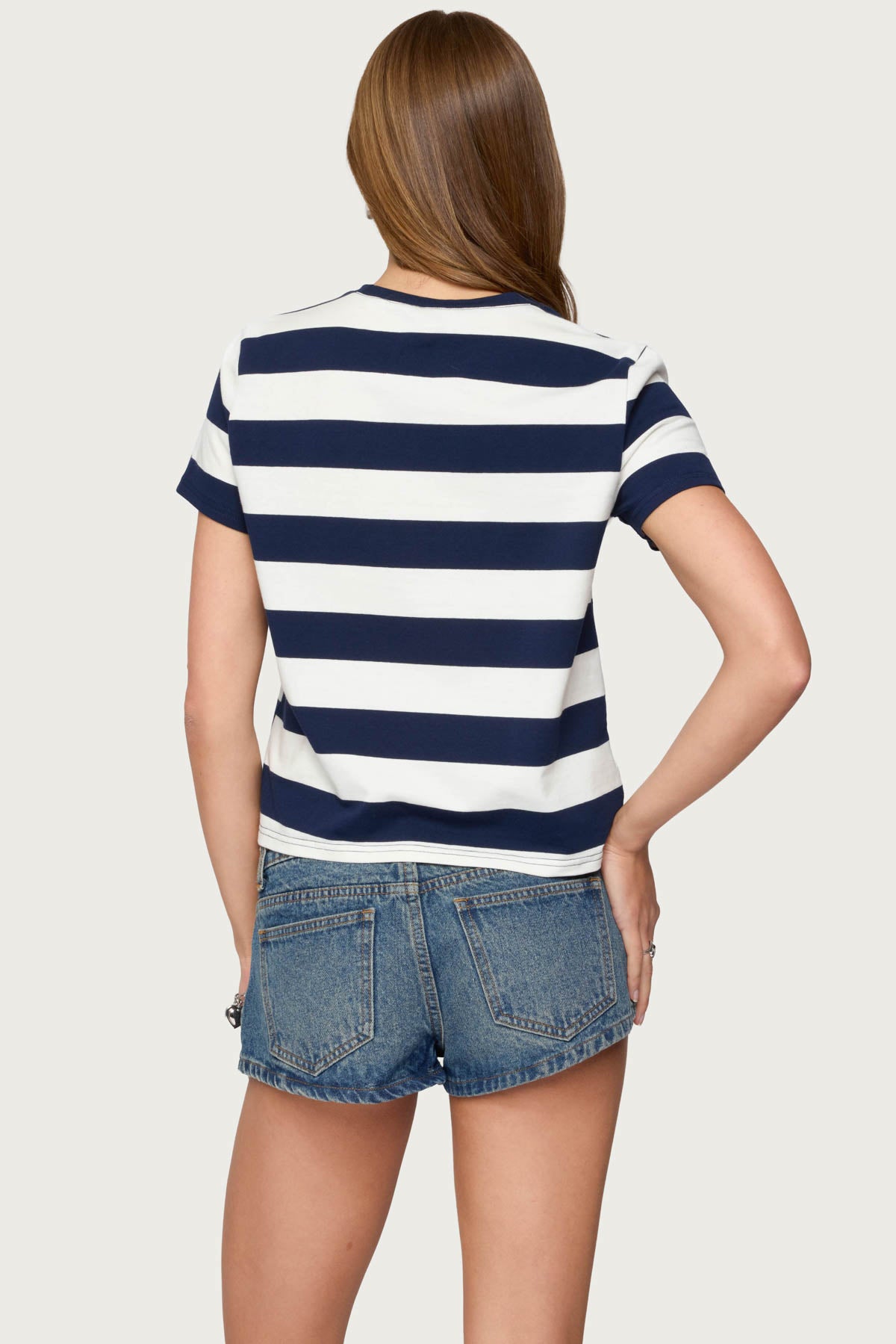 Valetta Oversized Striped T Shirt