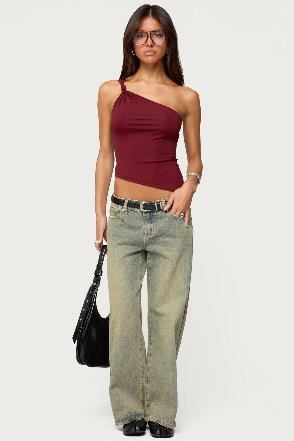 Petite Ace Low Rise Baggy Jeans