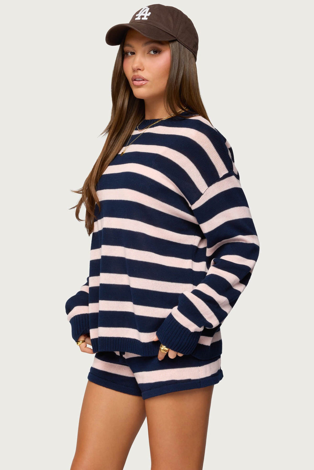 Amaris Oversized Striped Sweater