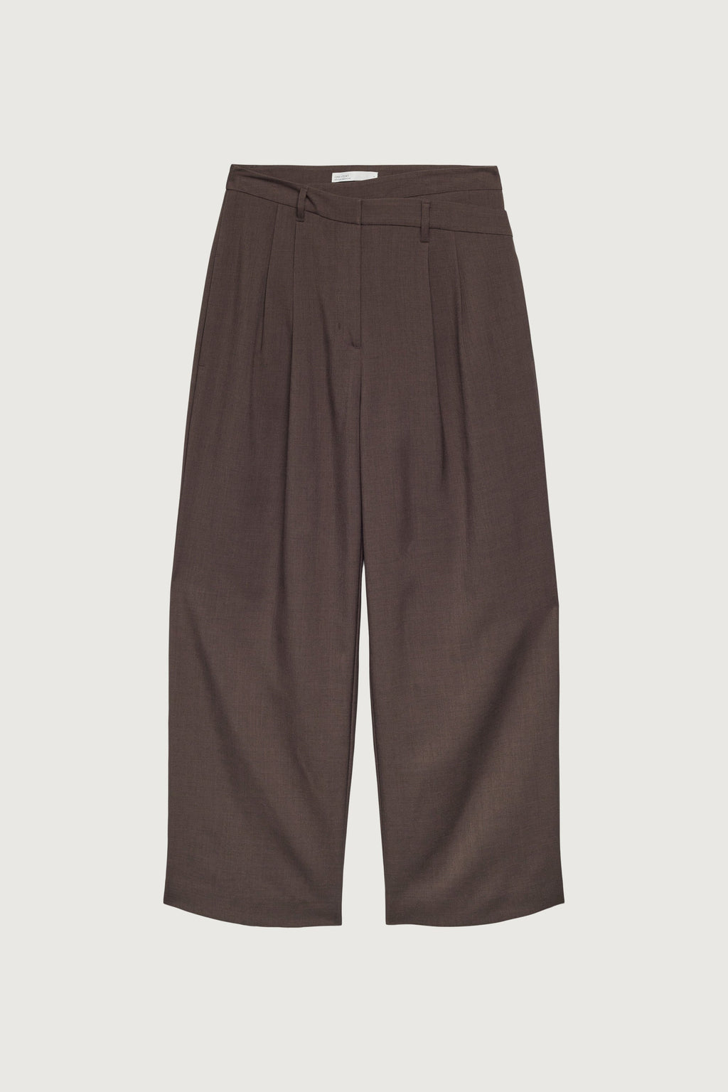 CROSSOVER WAIST WIDE LEG PANT