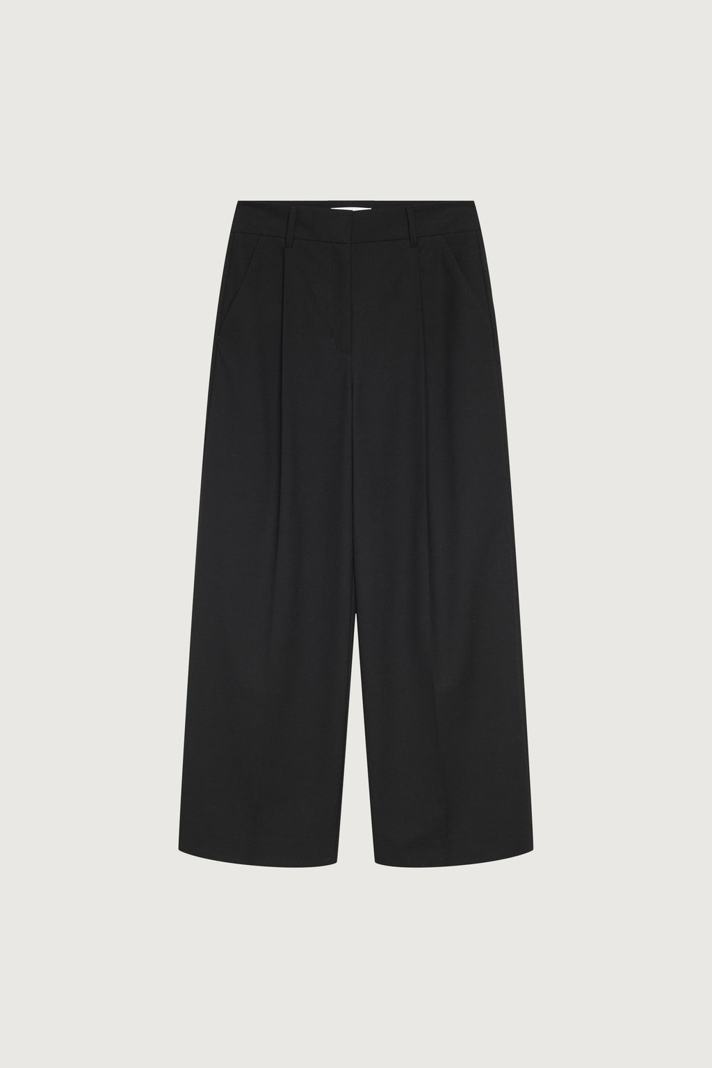 WIDE LEG HIGH-RISE DRESS PANT