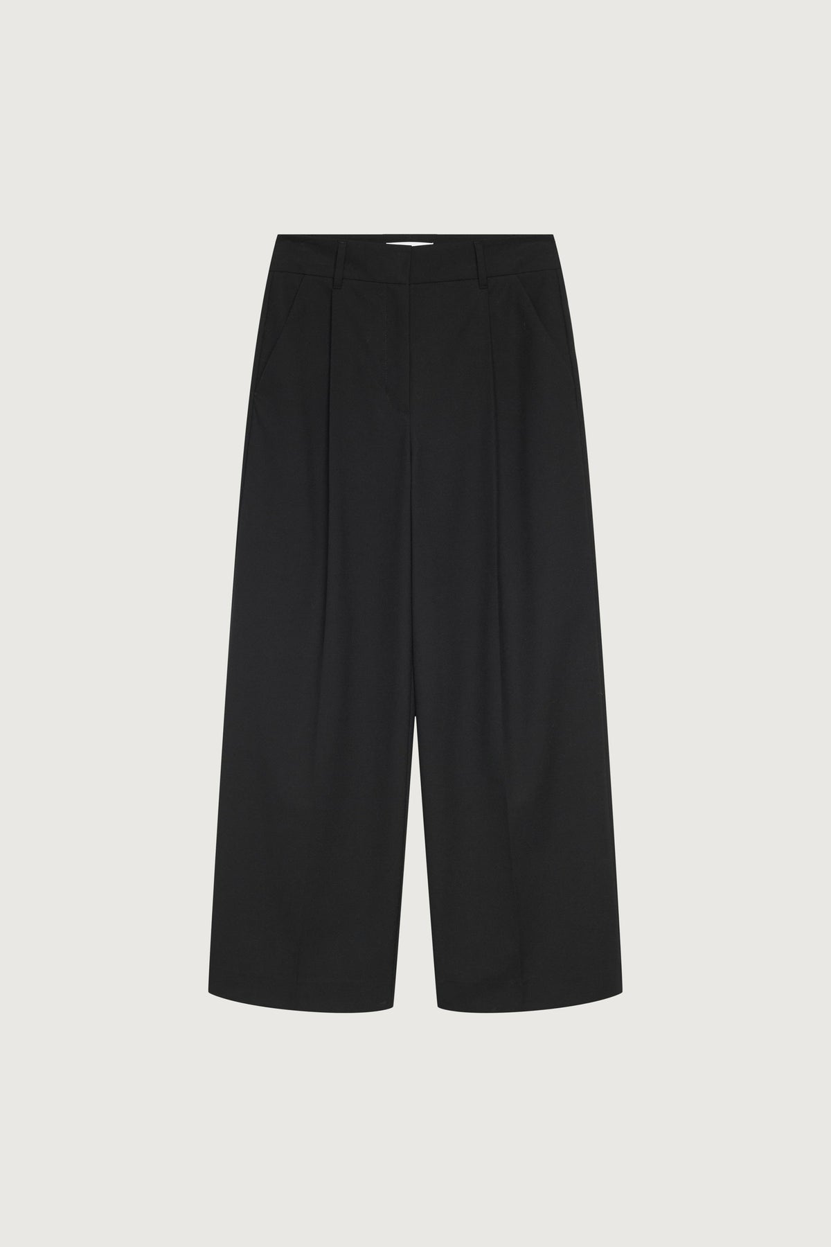 WIDE LEG HIGH-RISE DRESS PANT