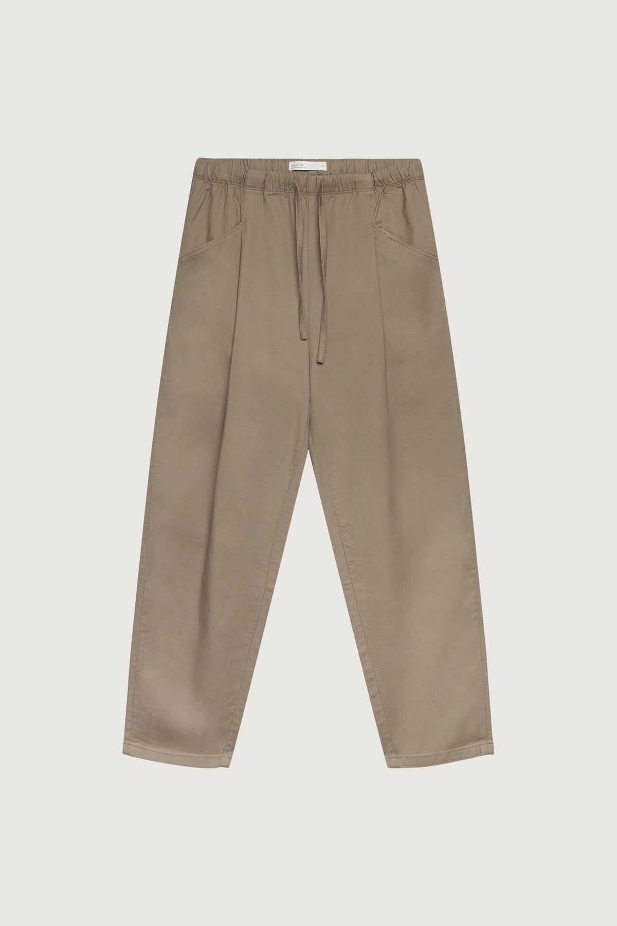 TAPERED PANT WITH DRAWSTRING WAIST