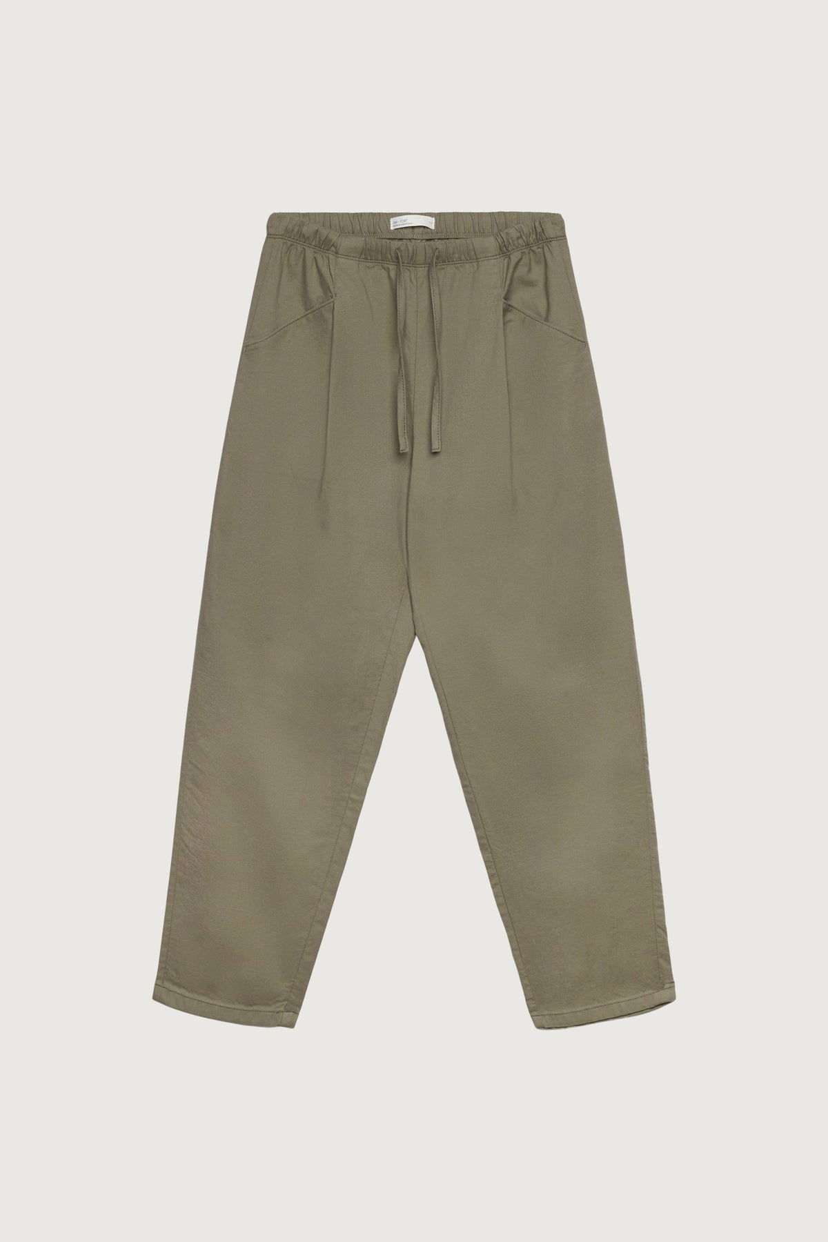 TAPERED PANT WITH DRAWSTRING WAIST