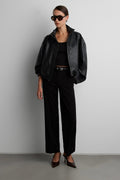 TAILORED HIGH-RISE STRAIGHT LEG PANT
