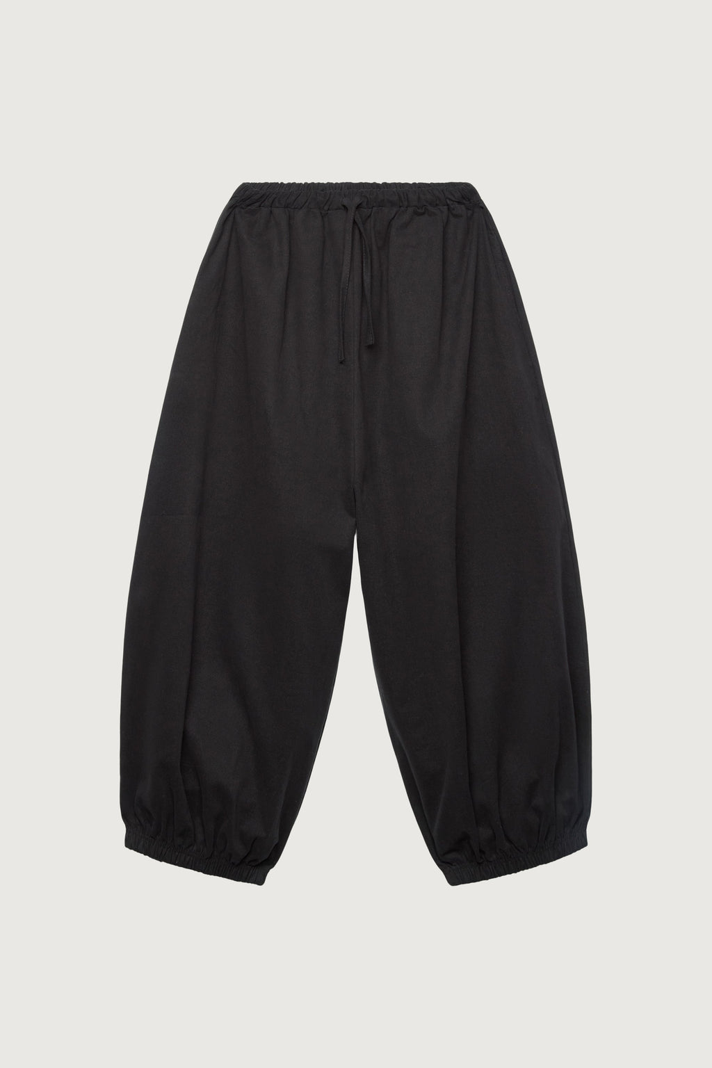 RELAXED BALLOON FIT COTTON PANT
