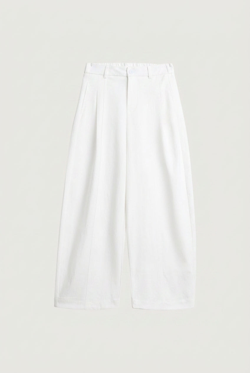PETITE RELAXED PLEATED WIDE LEG PANT