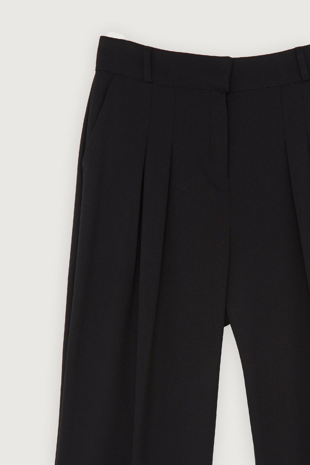 STRAIGHT LEG PANT WITH PLEATS