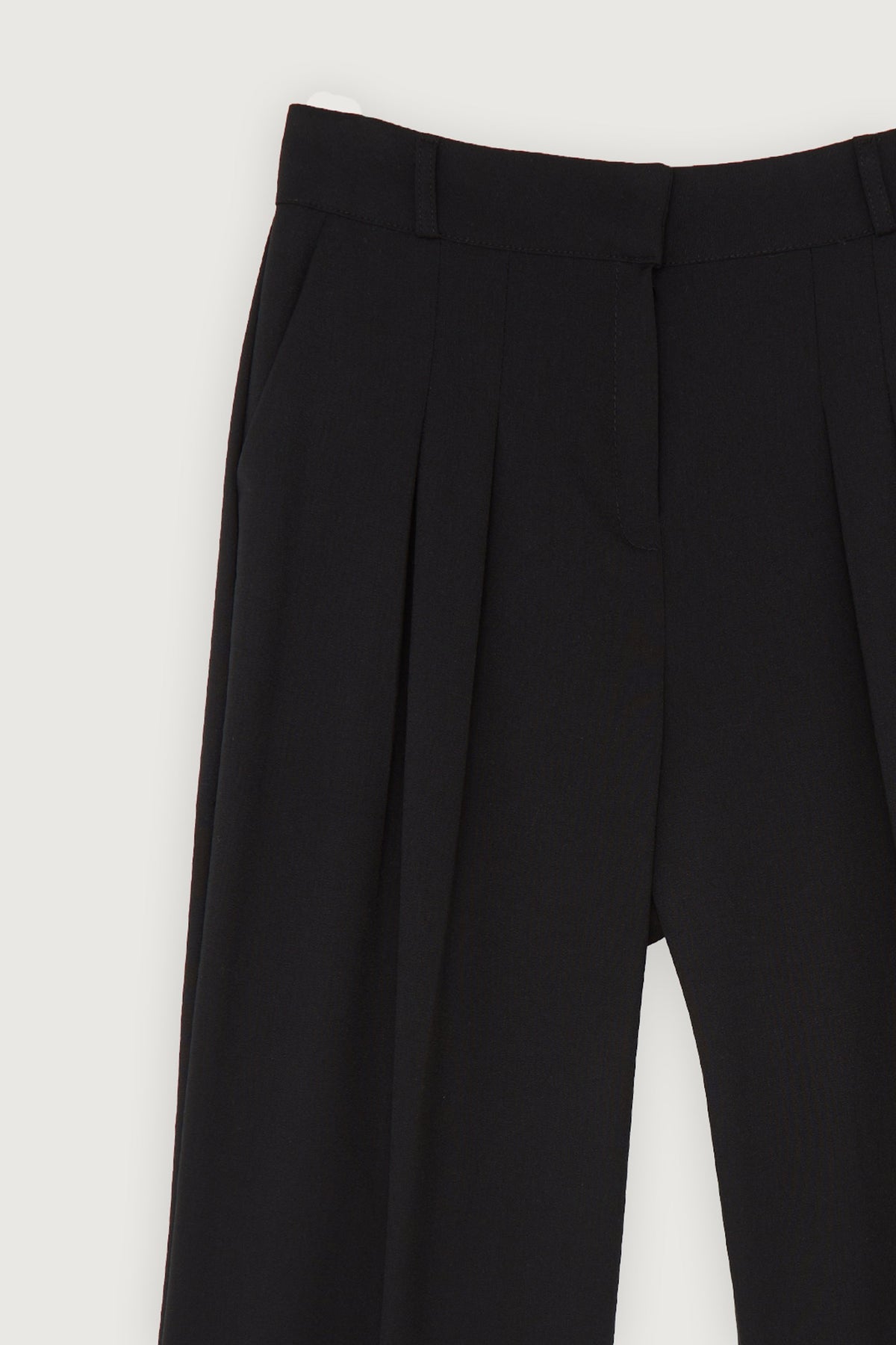 STRAIGHT LEG PANT WITH PLEATS