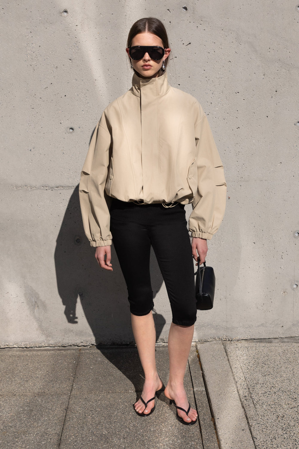 WOVEN CAPRI