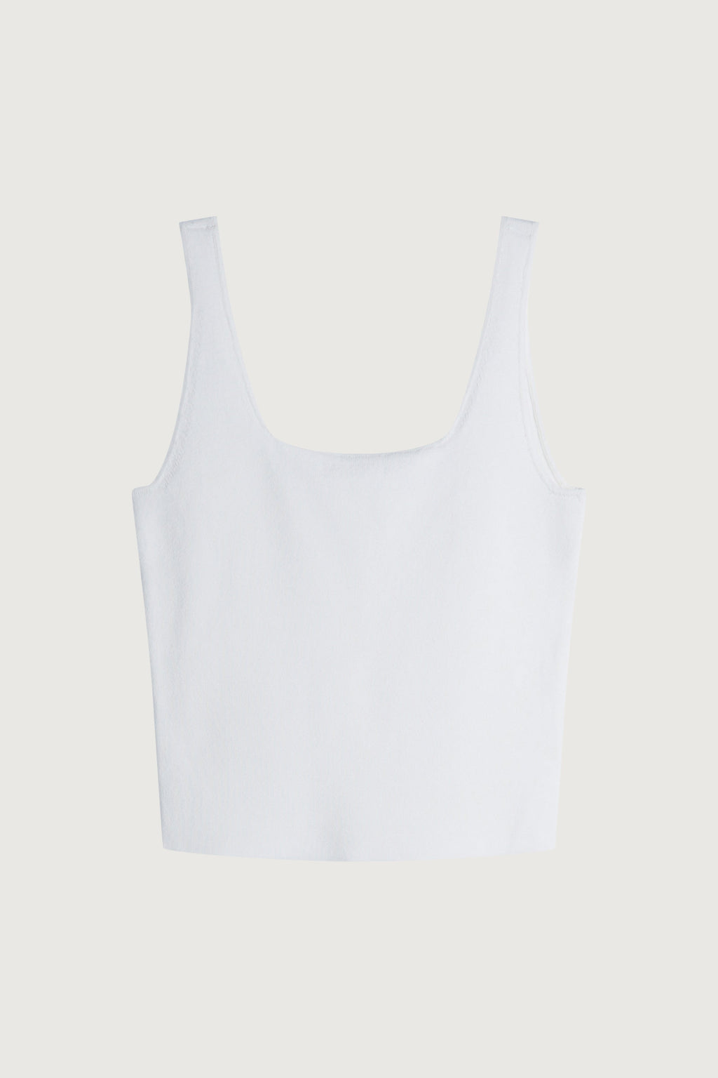 SQUARE NECK KNIT TANK