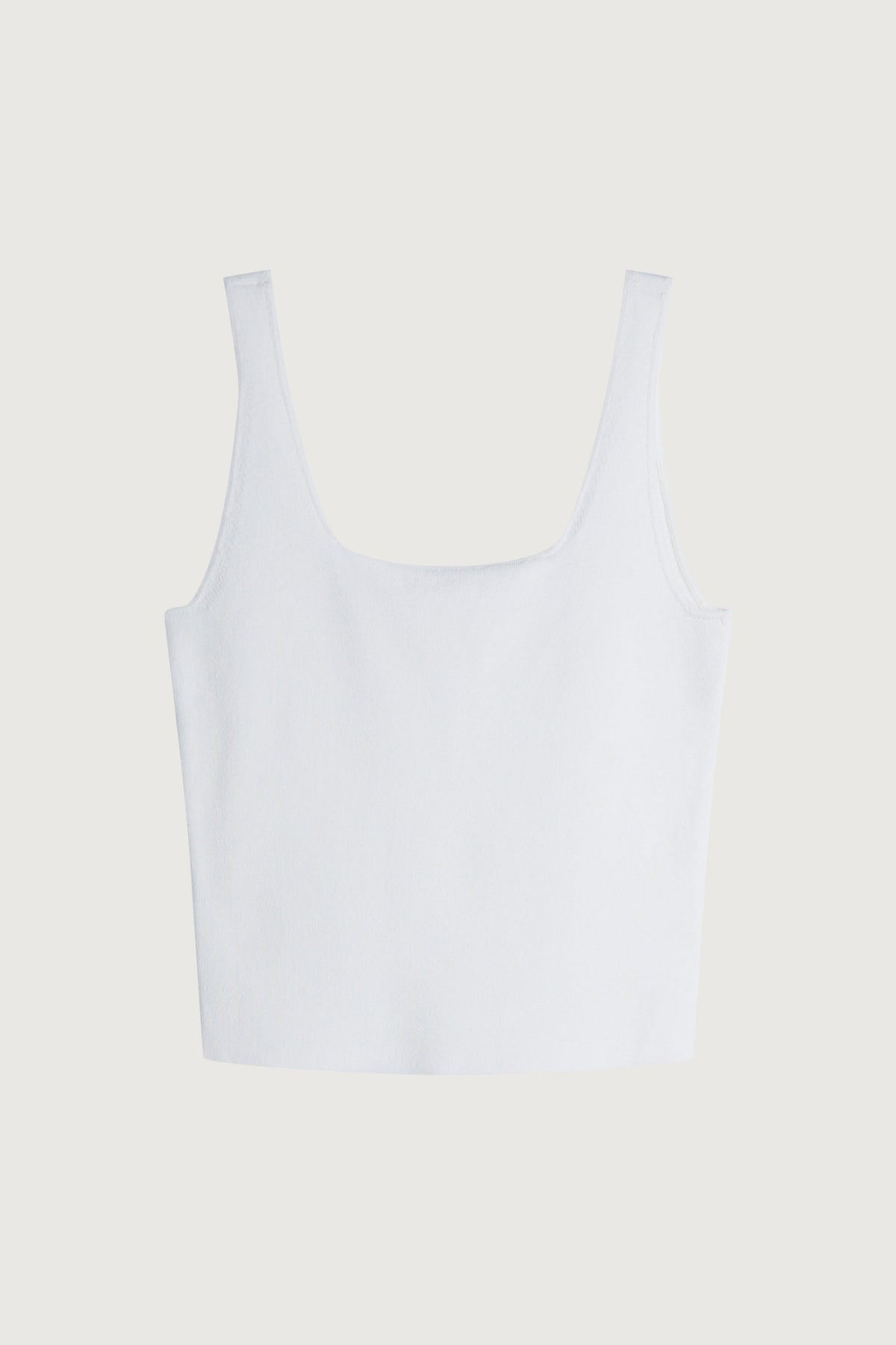 SQUARE NECK KNIT TANK